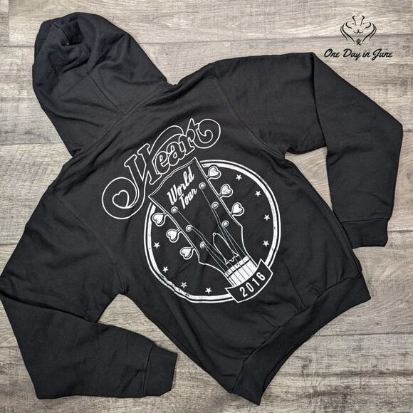 Tultex 2016 Heart World Tour Hoodie Size XS - Picture 5 of 5